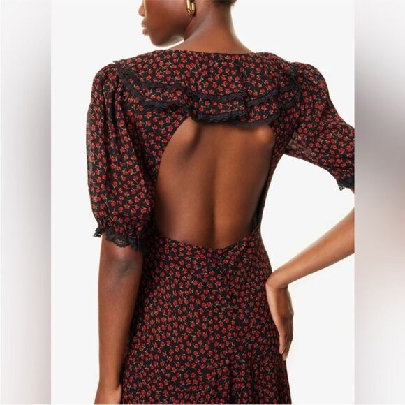 REFORMATION Evra Dress In ROWAN, brand new without tags, never worn, no flaws. - Picture 4 of 9